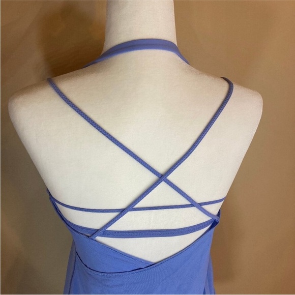 Lululemon yoga Blue Strappy Top - Picture 3 of 5